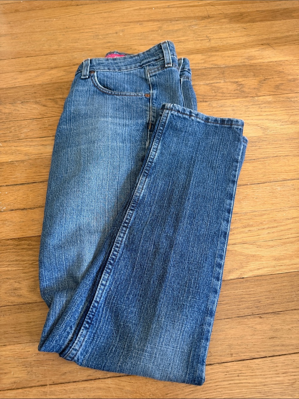 Levi’s Women’s Sz 11 super low skinny Blue Denim Jeans
